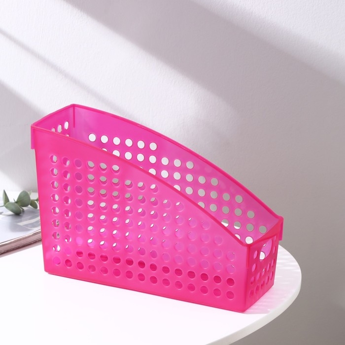 Корзина для хранения «Трамплин решето», пластик, 23×11×16 см, цвет МИКС Корзина для хранения «Трамплин решето», пластик, 23×11×16 см, цвет МИКС