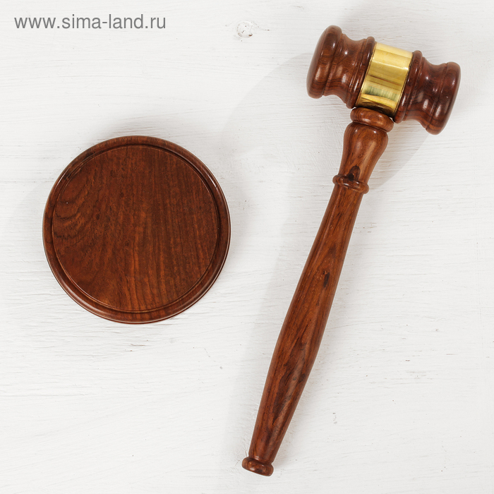 Сувенир дерево  Сувенир дерево "Судейский молоток" 29,5х12,5х7 см