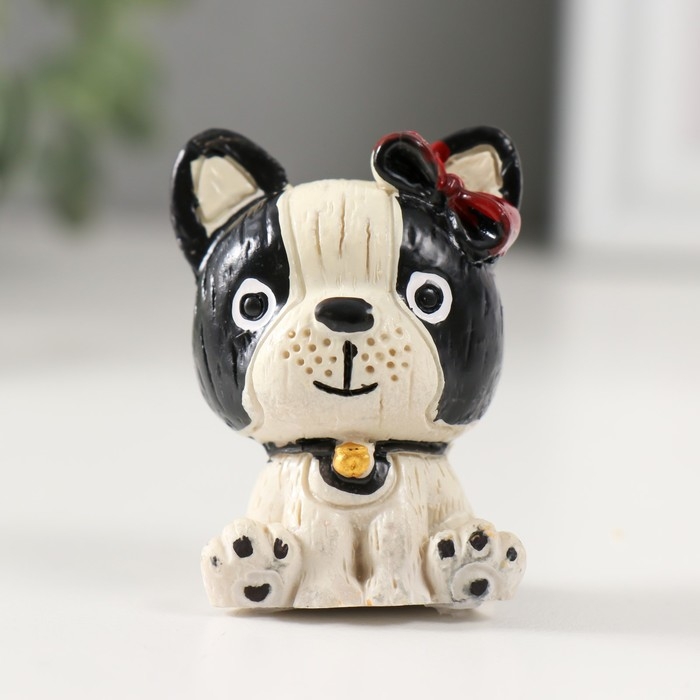 Сувенир полистоун "Милая собака" МИКС 3х4х5 см