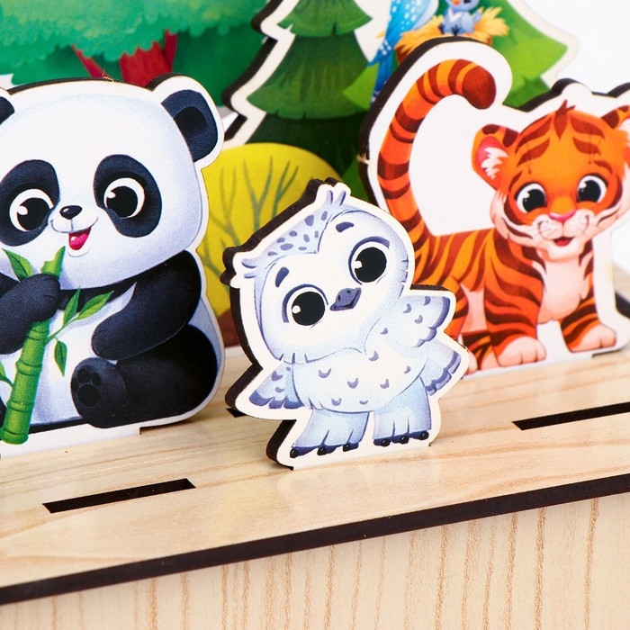 Головоломка. Повтори по образцу «Зоопарк» Головоломка. Повтори по образцу «Зоопарк»