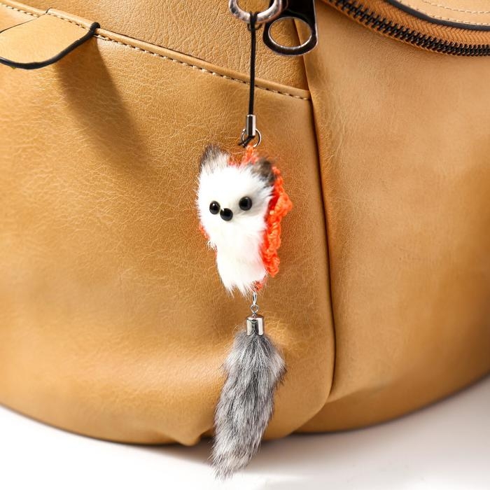 Пушистик на подвеске  Пушистик на подвеске "Котик на коврике" МИКС