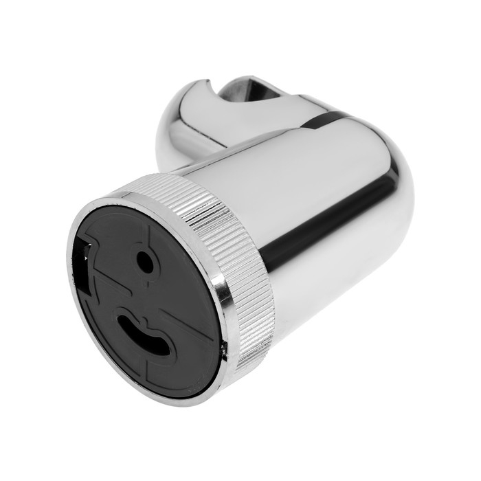 Держатель для душевой лейки ZEIN Z71, поворотный, закругленной формы, пластик, хром Держатель для душевой лейки ZEIN Z71, поворотный, закругленной формы, пластик, хром