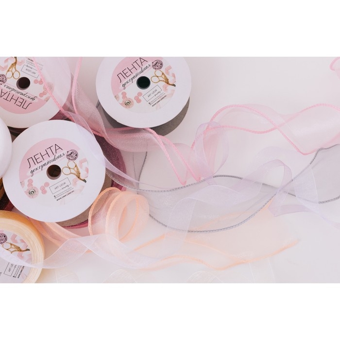 Лента капроновая «Волна», 50 мм, 10 ± 1 м, цвет розовый Лента капроновая «Волна», 50 мм, 10 ± 1 м, цвет розовый