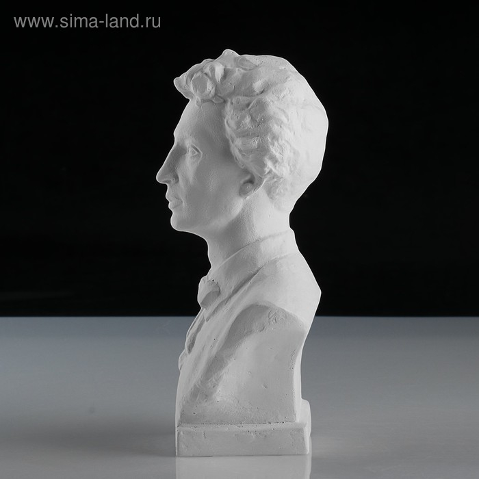 Гипсовая фигура известные люди: Бюст Блока, 12,5 x 7,5 x 19 см Гипсовая фигура известные люди: Бюст Блока, 12,5 x 7,5 x 19 см