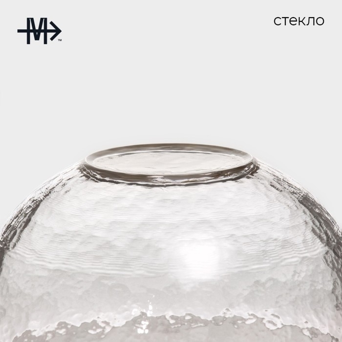 Салатник стеклянный Magistro «Алькор», 400 мл, 12,5×6 см