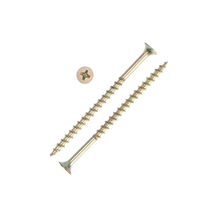 Саморез 4,2х70, потай, крупная резьба,шлиц PH, желтый цинк, 3100 шт. 12 кг. Саморез 4,2х70, потай, крупная резьба,шлиц PH, желтый цинк, 3100 шт. 12 кг.