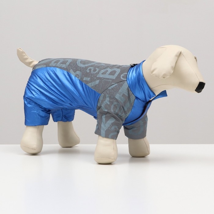 Комбинезон Комбинезон "Ультра", размер 12 (ДС 28 см, ОГ 38 см, ОШ 27 см), синий