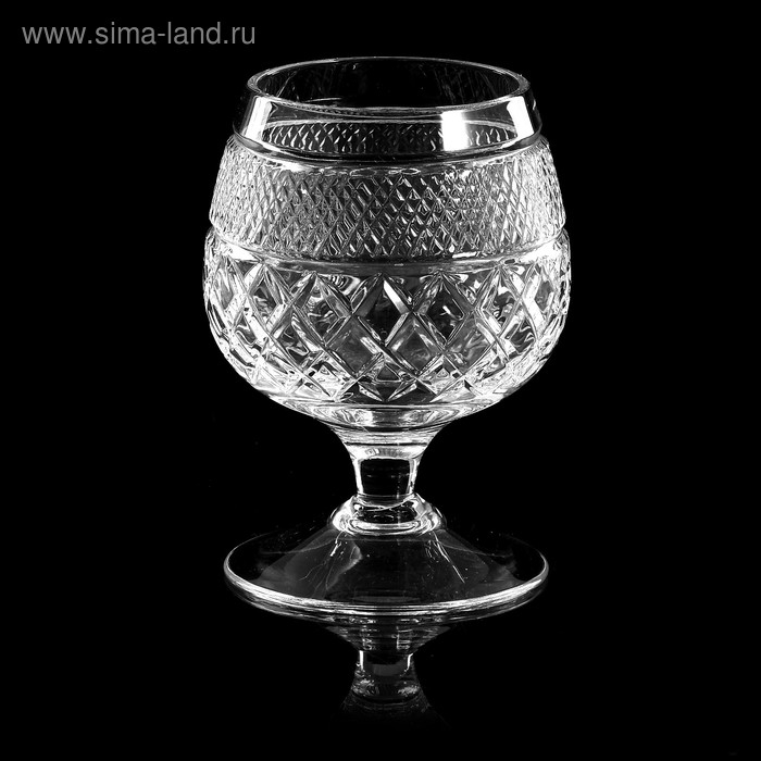 Набор бокалов хрустальных для коньяка «Ромбы», 200 мл, 6 шт Набор бокалов хрустальных для коньяка «Ромбы», 200 мл, 6 шт