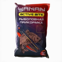 Прикормка Yaman Active Bite Карп-Карась Big Fish, цвет коричневый, 900 г