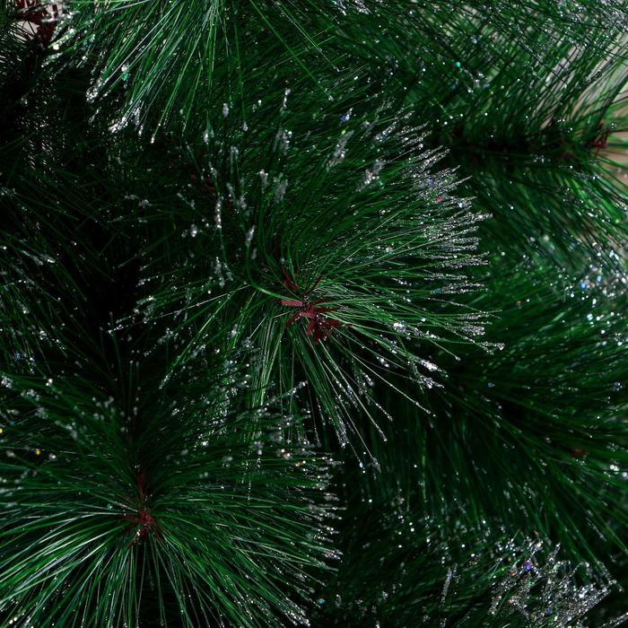 Кедр Кедр "Серебро" пласт подставка, 60 см d нижнего яруса 50 см d иголок 10 см 35 веток