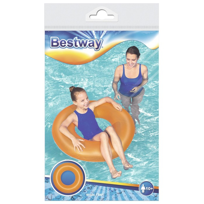 Круг надувной для плавания «Неоновый иней», d=91 см, от 10 лет, цвет МИКС, 36025 Bestway Круг надувной для плавания «Неоновый иней», d=91 см, от 10 лет, цвет МИКС, 36025 Bestway