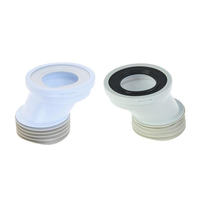 Труба фановая для унитаза "АНИ Пласт" W0420, эксцентрическая, 40 мм