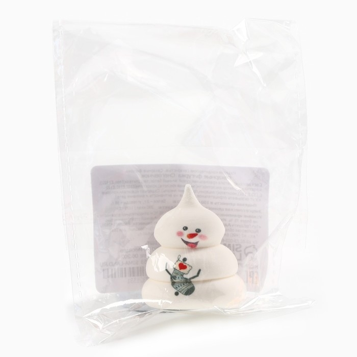 Новый год! Сахарная фигурка съедобная &laquo;Снеговичок&raquo;, МИКС, 1 шт