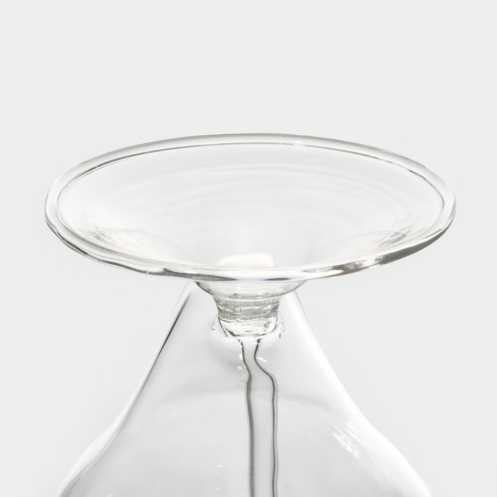 Бокал из стекла с трубочкой для вина Magistro «Пантера», 300 мл Бокал из стекла с трубочкой для вина Magistro «Пантера», 300 мл