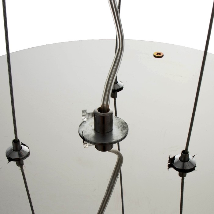 Люстра с ПДУ Люстра с ПДУ "Сифора" LED 50Вт 3000-6000К золото 40х40х23 см BayerLux