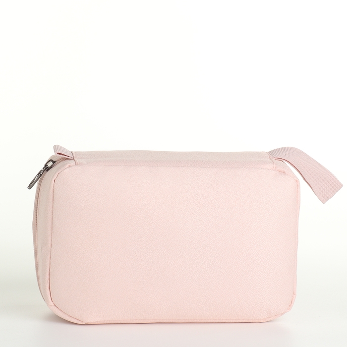 Косметичка на молниях, цвет розовый Косметичка на молниях, цвет розовый