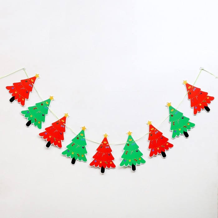 Новый год! Гирлянда &laquo;Ёлочка&raquo;, длина 3 м