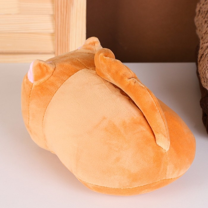 Мягкая игрушка «Котёнок», 20 см, цвет бежевый