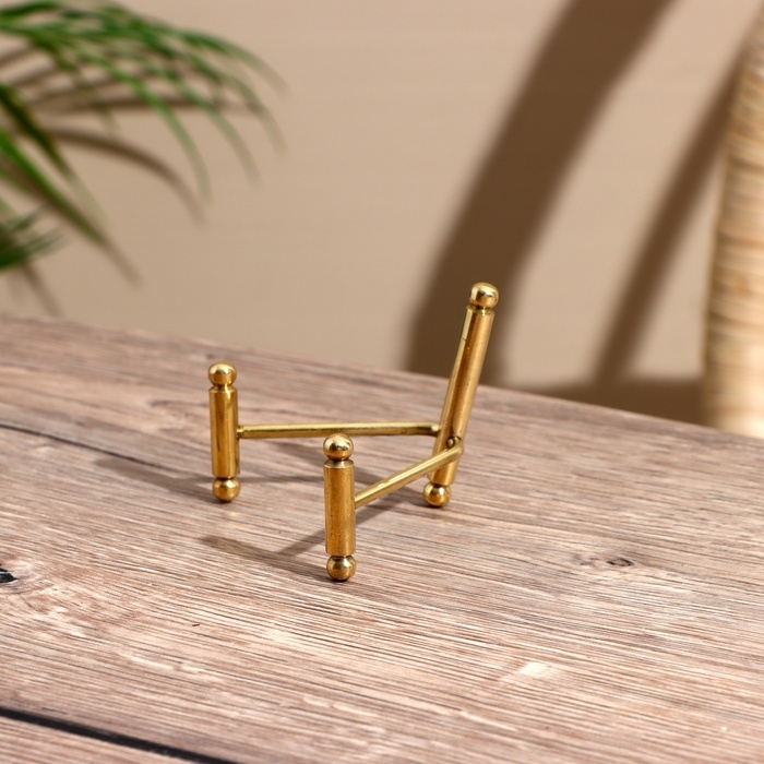 Подставка для книги  Подставка для книги "Трио" латунь 7х4х3 см