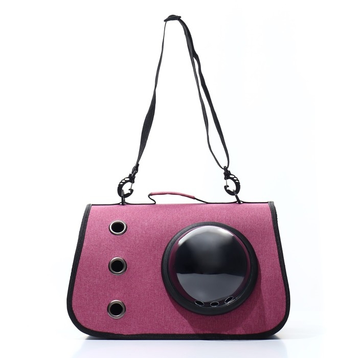 Сумка-переноска для животных с окном, бордовая, 40 х 26 х 26 см Сумка-переноска для животных с окном, бордовая, 40 х 26 х 26 см