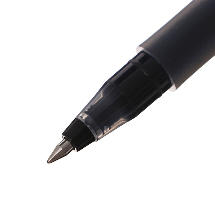 Набор гелевых ручек 6 штук, 0,5мм, бесстержневая, длина письма 1600м, чернила черные