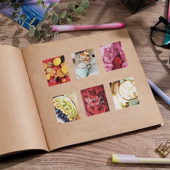 Наклейки-стикеры, набор,«Цветы», 6 х 7 см, 50 шт Наклейки-стикеры, набор,«Цветы», 6 х 7 см, 50 шт