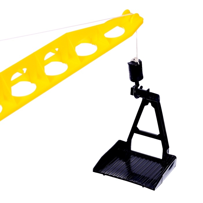 Башенный кран «Агат», на колёсиках, большой Башенный кран «Агат», на колёсиках, большой