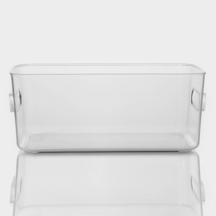 Контейнер для хранения LaDо́m, 30,5×20×12 см, цвет прозрачный Контейнер для хранения LaDо́m, 30,5×20×12 см, цвет прозрачный
