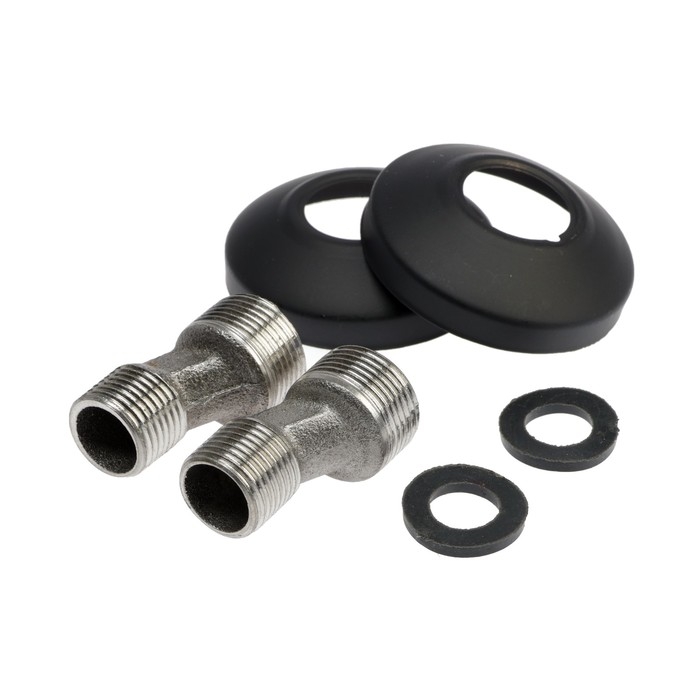 Смеситель для ванны ZEIN Z3841, однорычажный, душевой набор, лейка 5 режимов, черный Смеситель для ванны ZEIN Z3841, однорычажный, душевой набор, лейка 5 режимов, черный