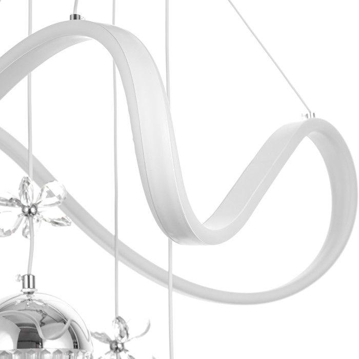 Светильник с ПДУ Светильник с ПДУ "Фиора" LED 140Вт 3000-6000К белый 49х49х15-115 см