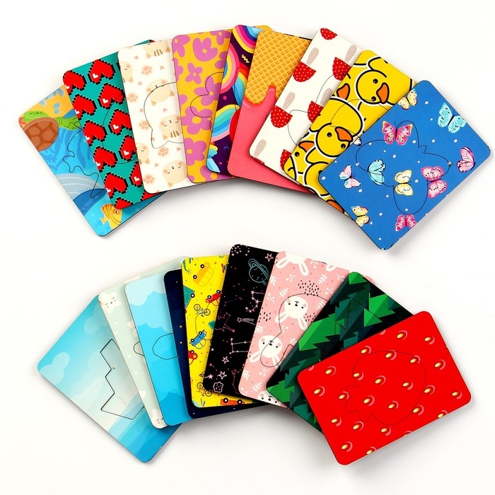 Лото «Досочки Сегена № 3», 18 досочек, 18 вставных фигур Лото «Досочки Сегена № 3», 18 досочек, 18 вставных фигур