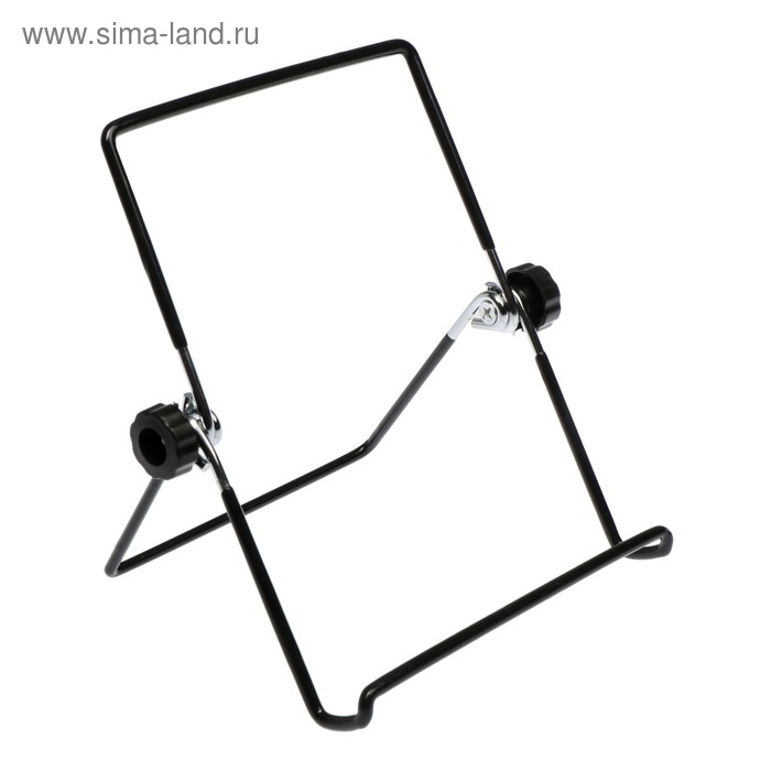 Подставка для планшета Luazon, 18х14 см, регулируемая, металл, черная