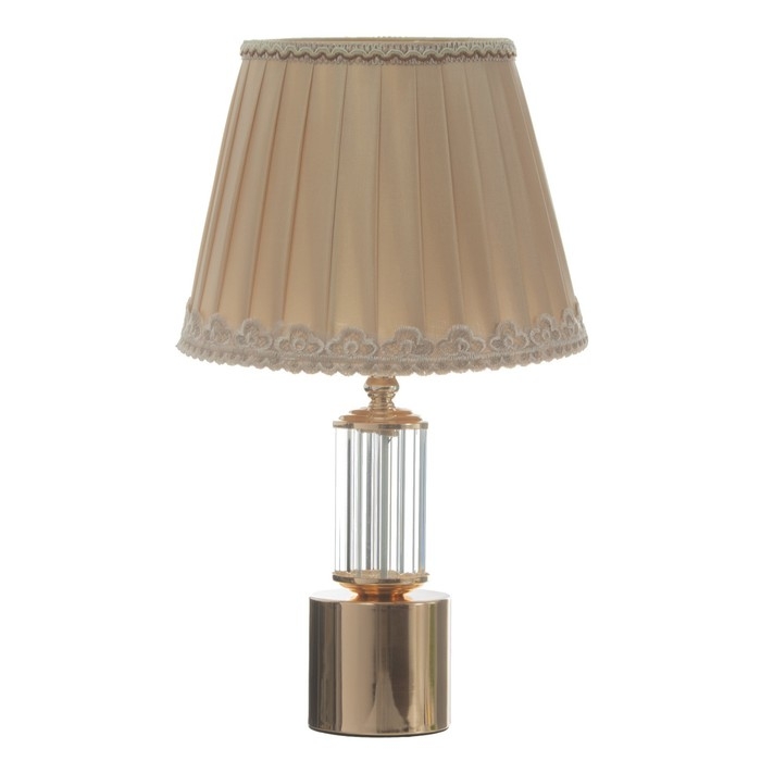 Настольная лампа Настольная лампа "Кади" Е27 40Вт золото 25х25х42 см RISALUX