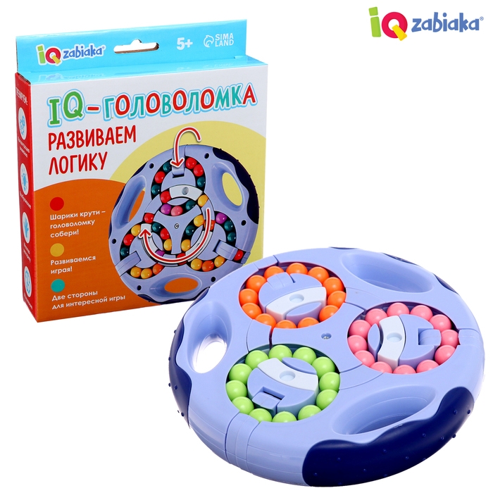 Развивающая игра «IQ-головоломка», 5+ Развивающая игра «IQ-головоломка», 5+