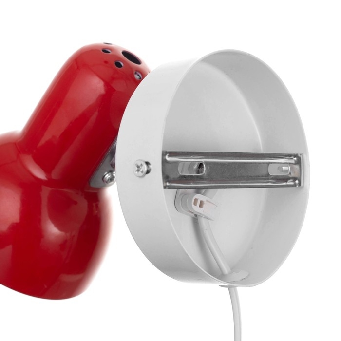 Бра с проводом Бра с проводом "Севантос" Е27 40Вт красный 9х9х14 см