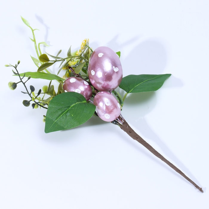 Пасхальный декор «Яйца сиреневого цвета» 7 × 16 × 25 см Пасхальный декор «Яйца сиреневого цвета» 7 × 16 × 25 см