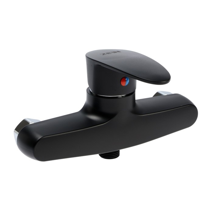 Смеситель для душа ZEIN Z3672, однорычажный, без душевого набора, ABS-пластик, черный Смеситель для душа ZEIN Z3672, однорычажный, без душевого набора, ABS-пластик, черный