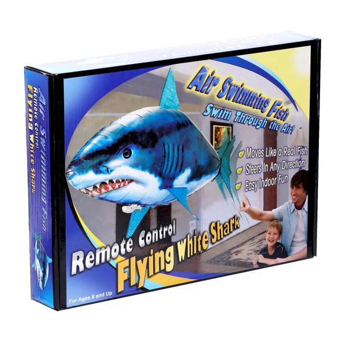 Летающая рыба «Акула», на радиоуправлении (гелий не входит в комплект) Летающая рыба «Акула», на радиоуправлении (гелий не входит в комплект)