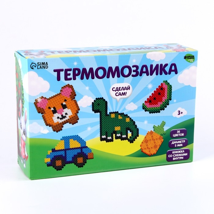 Термомозаика подарочный набор, 36 цветов Термомозаика подарочный набор, 36 цветов