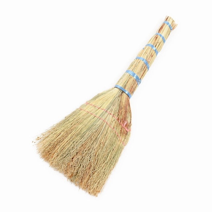 Веник узбекский из сорго 2х-прошивной малый, 55-60 см, (фасовка 50шт.) Веник узбекский из сорго 2х-прошивной малый, 55-60 см, (фасовка 50шт.)