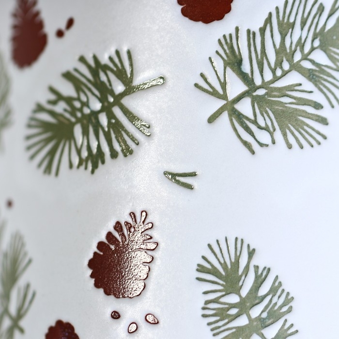 Новый год! Кружка новогодняя керамическая «Зимний лес», 320 мл