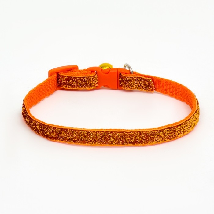 Ошейник Ошейник "Шик", 33 х 1 см, оранжевый