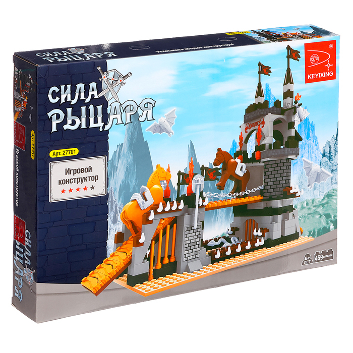 Конструктор «Сила рыцаря: Осада крепости», 459 деталей Конструктор «Сила рыцаря: Осада крепости», 459 деталей