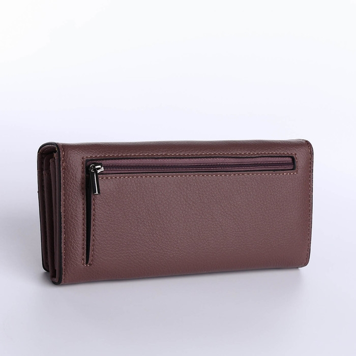 Кошелёк женский на магните, цвет фиолетовый Кошелёк женский на магните, цвет фиолетовый