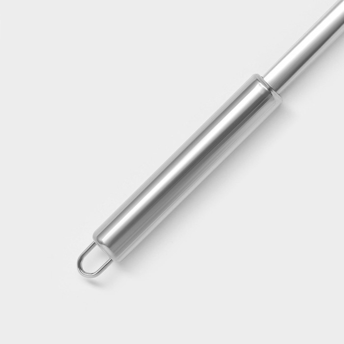 Лопатка из нержавеющей стали Доляна «Металлик», длина 35 см, цвет серебряный Лопатка из нержавеющей стали Доляна «Металлик», длина 35 см, цвет серебряный