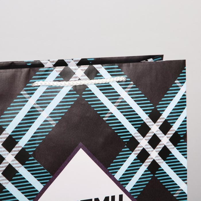 Пакет подарочный ламинированный, упаковка, «Самому лучшему мужчине», L 28 х 38 х 9 см Пакет подарочный ламинированный, упаковка, «Самому лучшему мужчине», L 28 х 38 х 9 см