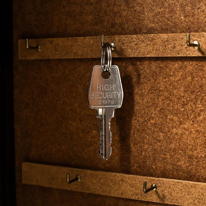 Ключница Ключница "Синий велик" венге 26х31 см МИКС