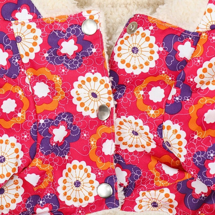 Куртка для животных, мембранная ткань + иск. мех, размер S Куртка для животных, мембранная ткань + иск. мех, размер S