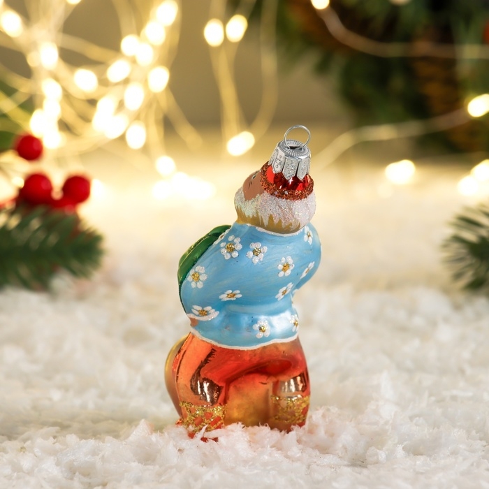 Ёлочная игрушка "Дед с репкой"