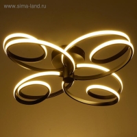 Люстра 669508/4 LED 96Вт 4000К черный 65х65х14 см BayerLux
